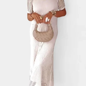 Balbina – Vestido de Dos Piezas con Cuello Barco que irradia sofisticación