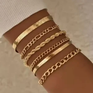 ✨ Juego de Brazaletes Elegantes y Versátiles ✨