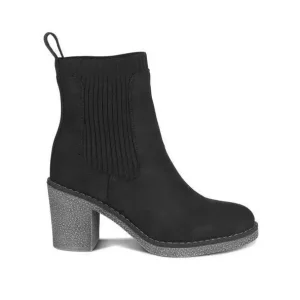 BOTIN MUJER STHEF CASUAL NEGRO 7612