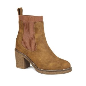 BOTIN MUJER STHEF CASUAL TAUPE 7612