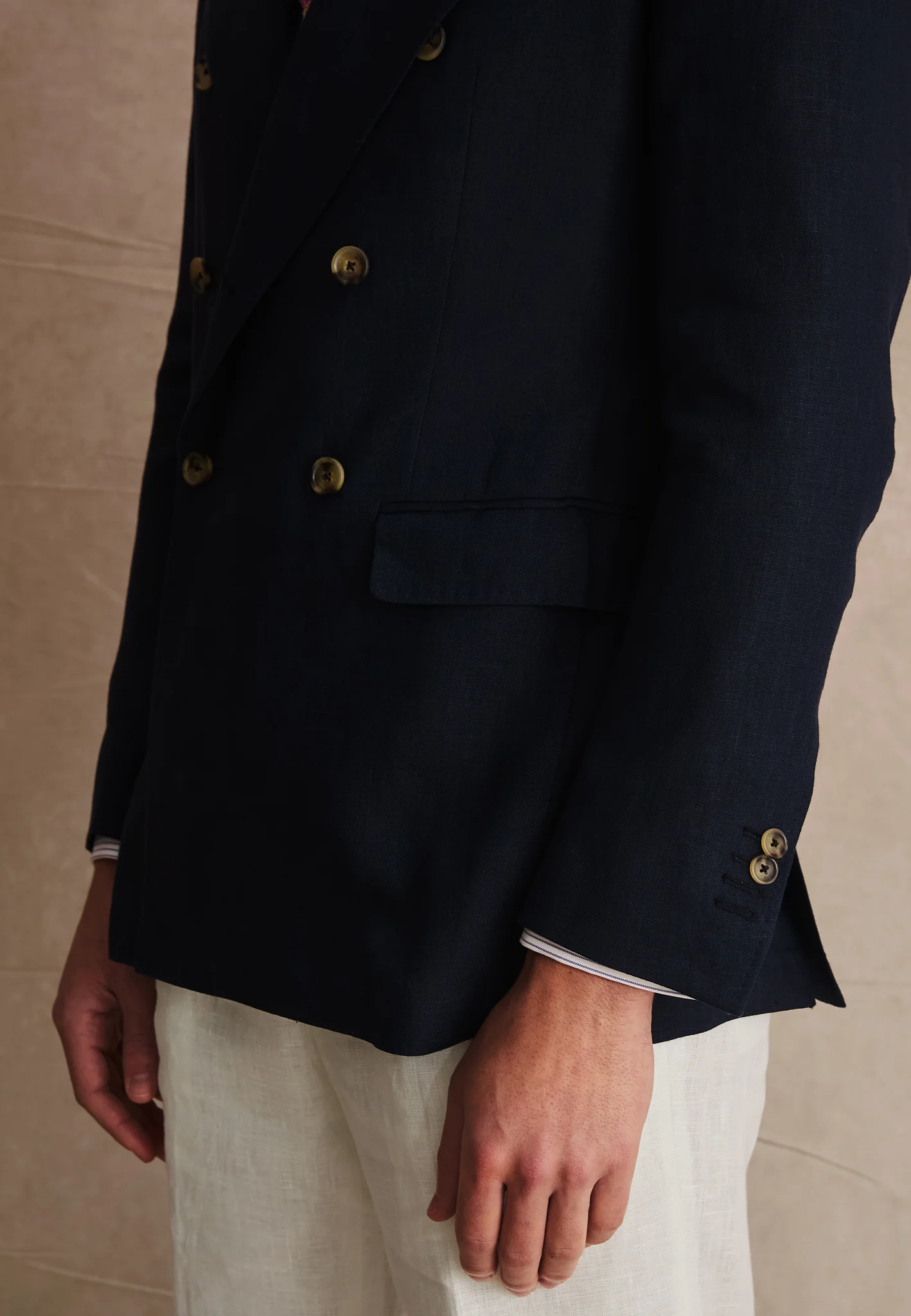 AMERICANA FORMENTERA CRUZADA MARINO - Imagen 4