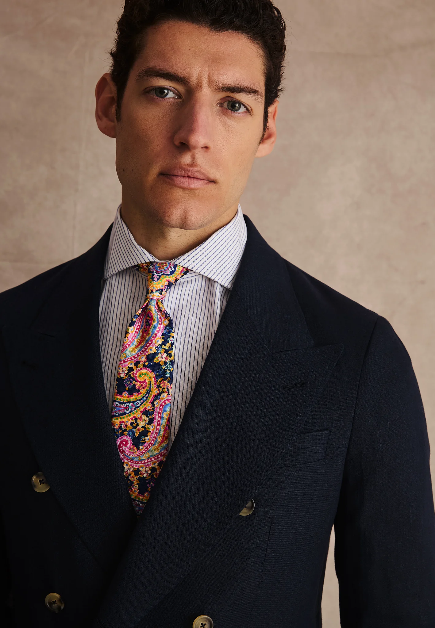 AMERICANA FORMENTERA CRUZADA MARINO - Imagen 3