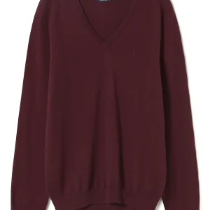 JERSEY V LANA MERINO BURDEOS