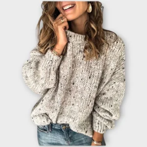 Eileen – Suéter de punto retro y acogedor