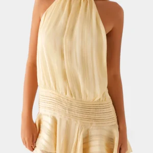 Azucena – Vestido Mini con Espalda Abierta que Realza tu Feminidad